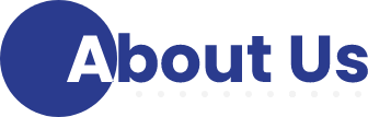 A black and blue logo for the aboutit. Com website