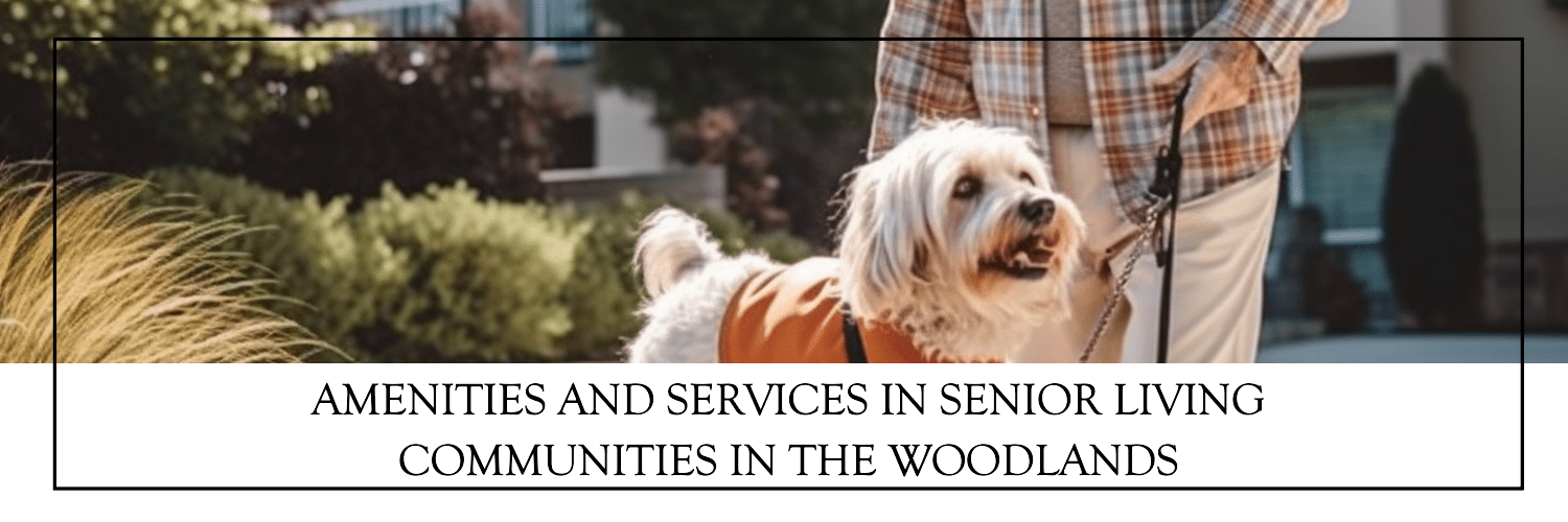 Amenities and Services in Senior Living Communities in The Woodlands